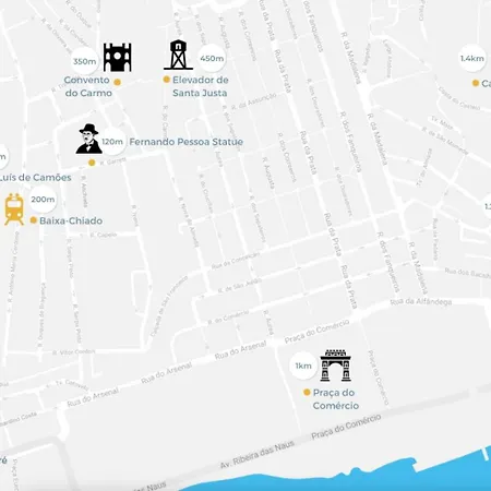 Chiado Prime Camoes 아파트